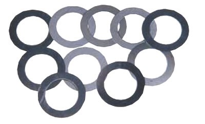 Jeu de 10 bagues millimétriques Lurem alésage 30 ou 50 an 1/10 à 3 mm EP