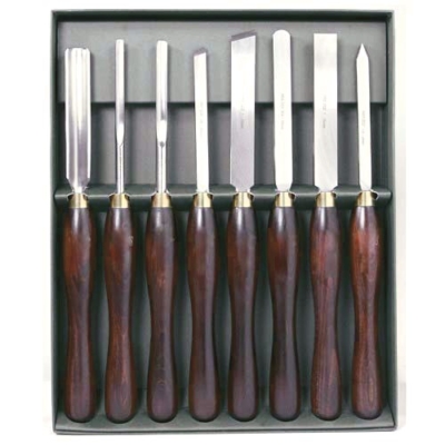 Coffret de 8 outils de tournage Lurem